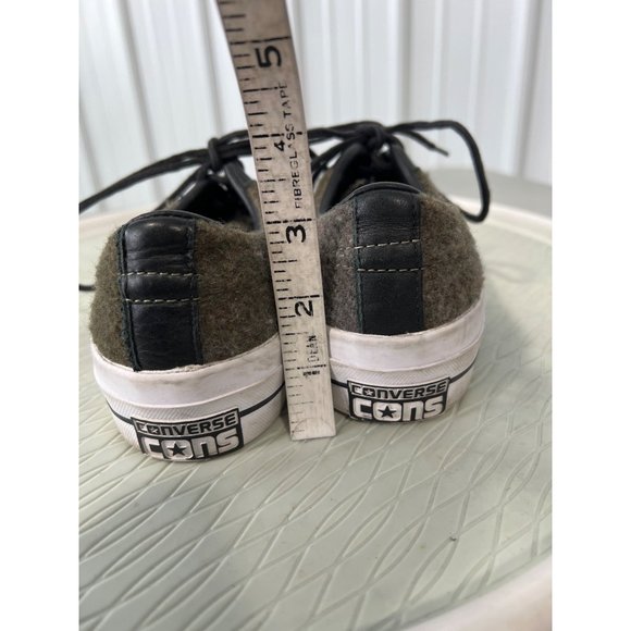 Converse One Star Woolrich Ox Lace-Up Sneakers Womens 7.5 Herbal Green Streetwea - Picture 5 of 8